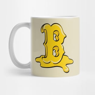 Yellow Letter B Mug